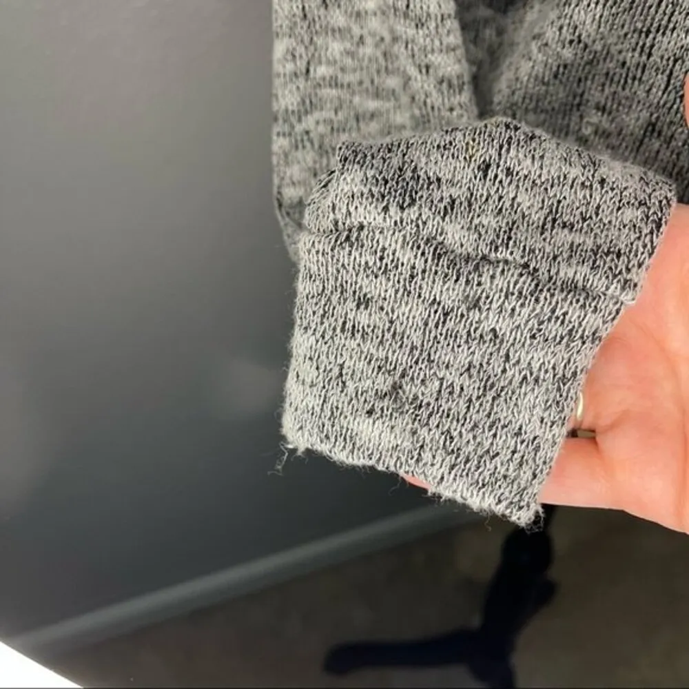 Phanuel Anthropologie Gray Long Sleeve Scoop Neck Pullover Sweater Size Small - Image 3