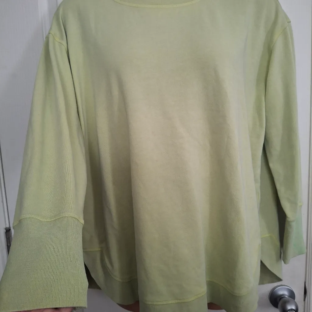 Maurices 1x Casual Light Green Sweatshirt for Women - Image 6