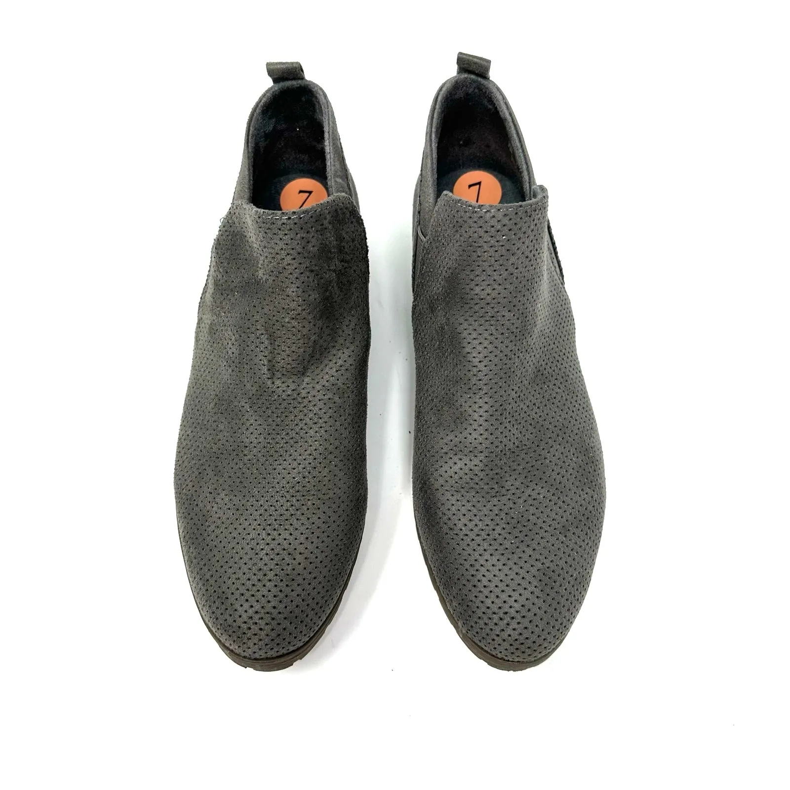 Dr. Scholls‎ Size 7 Bootie Gray Ankle Slip On Closed Toe Comfort Workwear Casual - Image 2