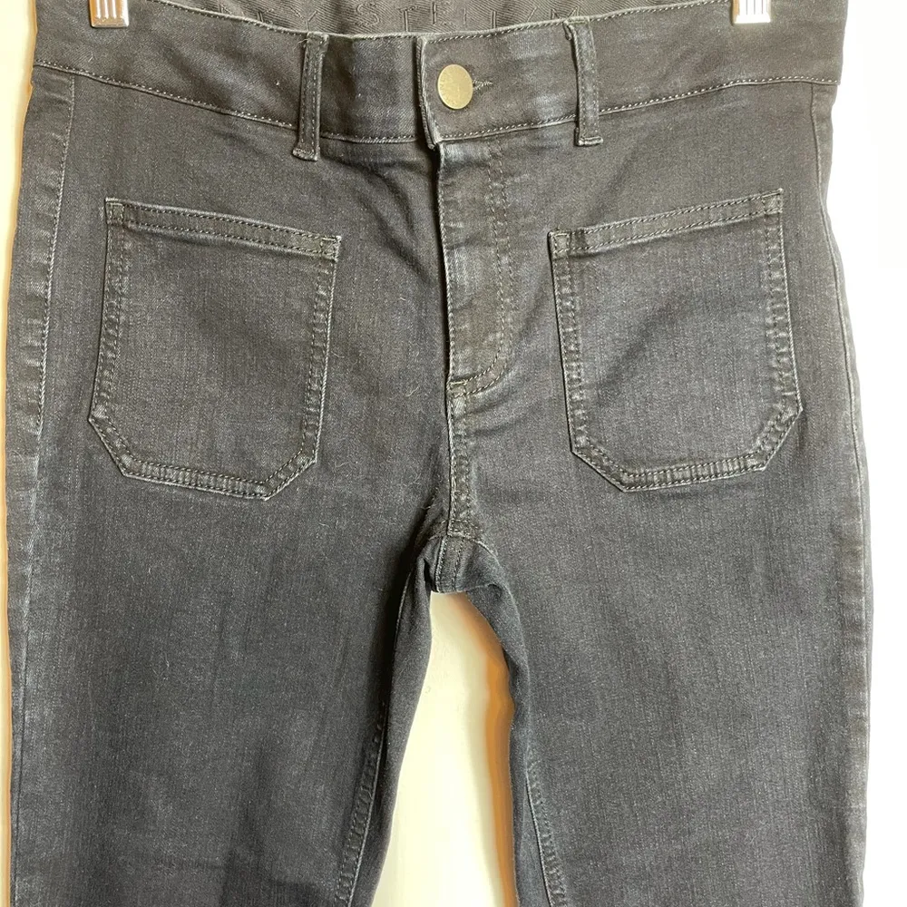 Stella McCartney Kick Flare Crop Jeans Size 28 - Image 3