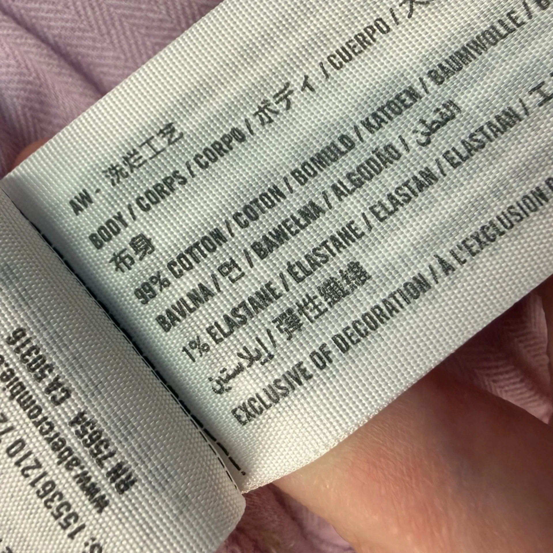 Abercrombie & Fitch The 90s Straight Ultra High Rise in Pink Curve Love Sz 29/8 - Image 9