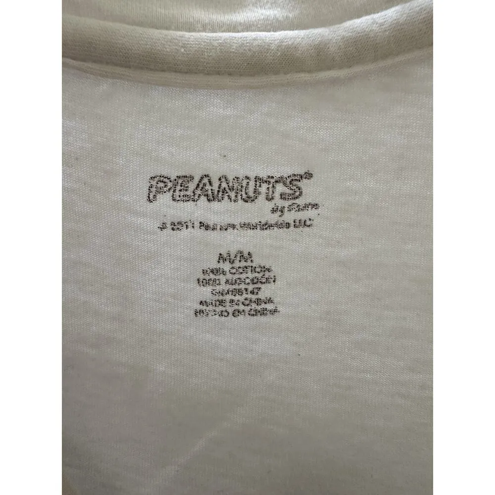 Peanuts women's Medium short sleeve T - Image 5
