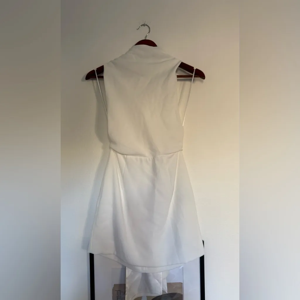 Sau Lee Patsy White mini Dress Size 0 - Image 3
