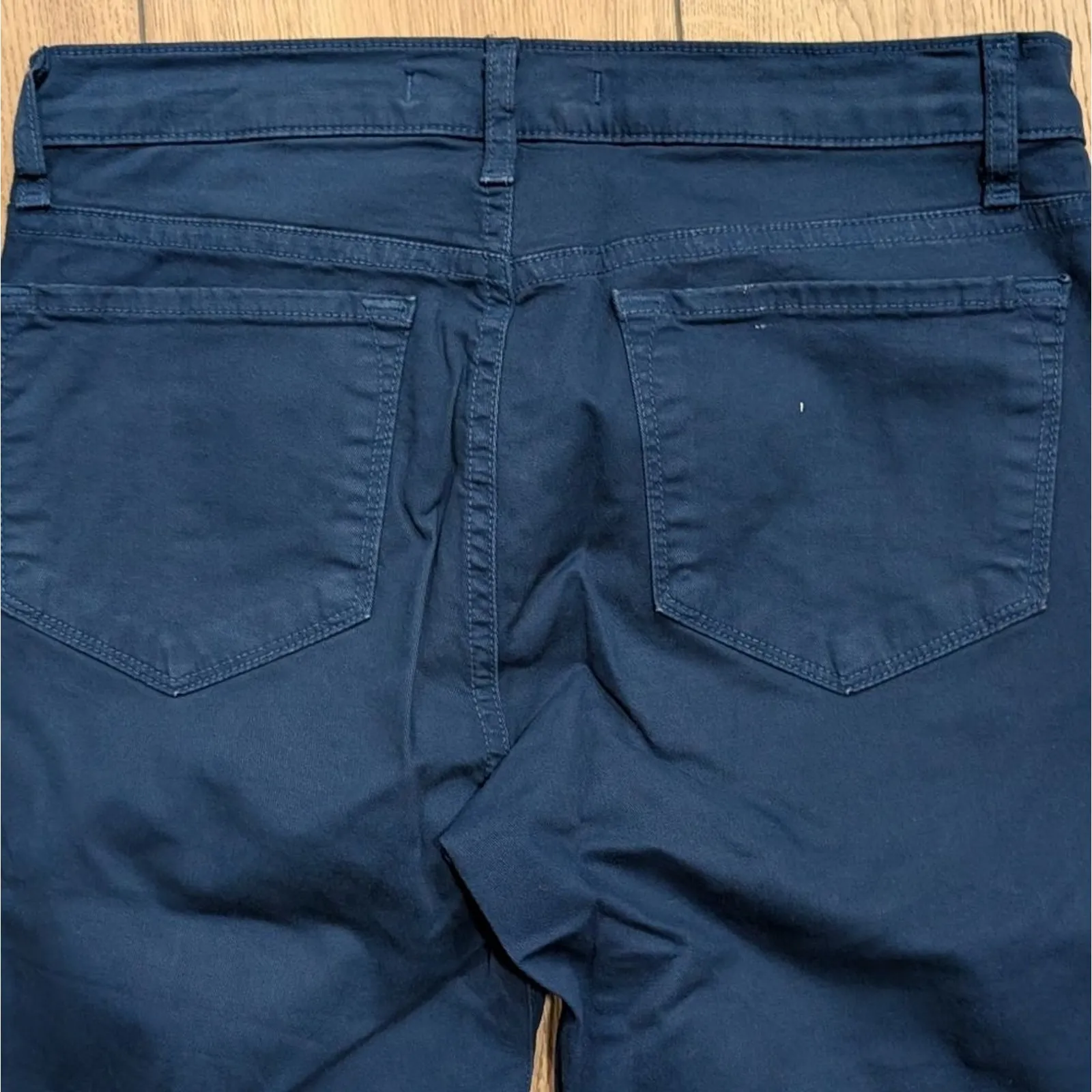 J Brand Womens 28 Kinsey Nightfall 2 Tone Skinny Slim Leg Denim Jeans Made USA - Image 5