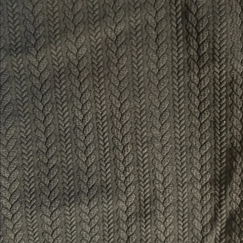 Beach Riot Women’s Braided Black Athletic Workout Leggings Size Large - Image 7