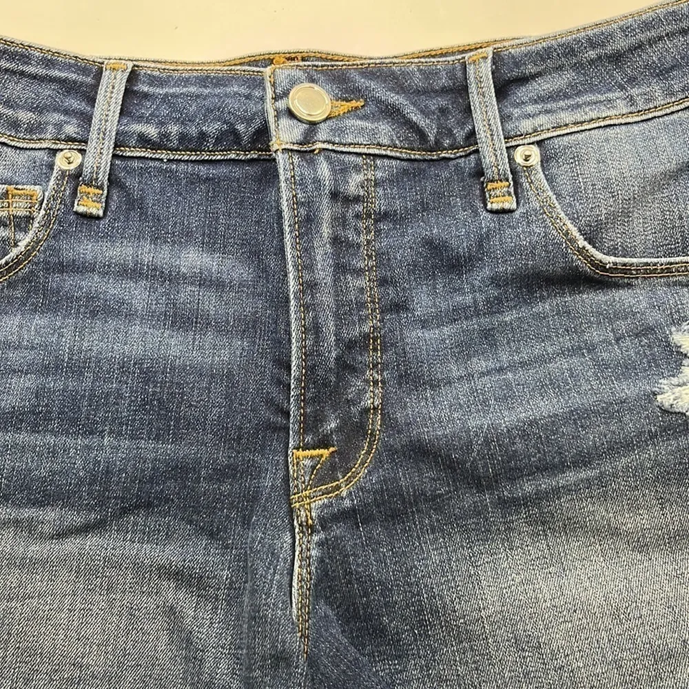 Good American Denim 3” Inseam High Rise Shorts Size 8/29 - Image 15