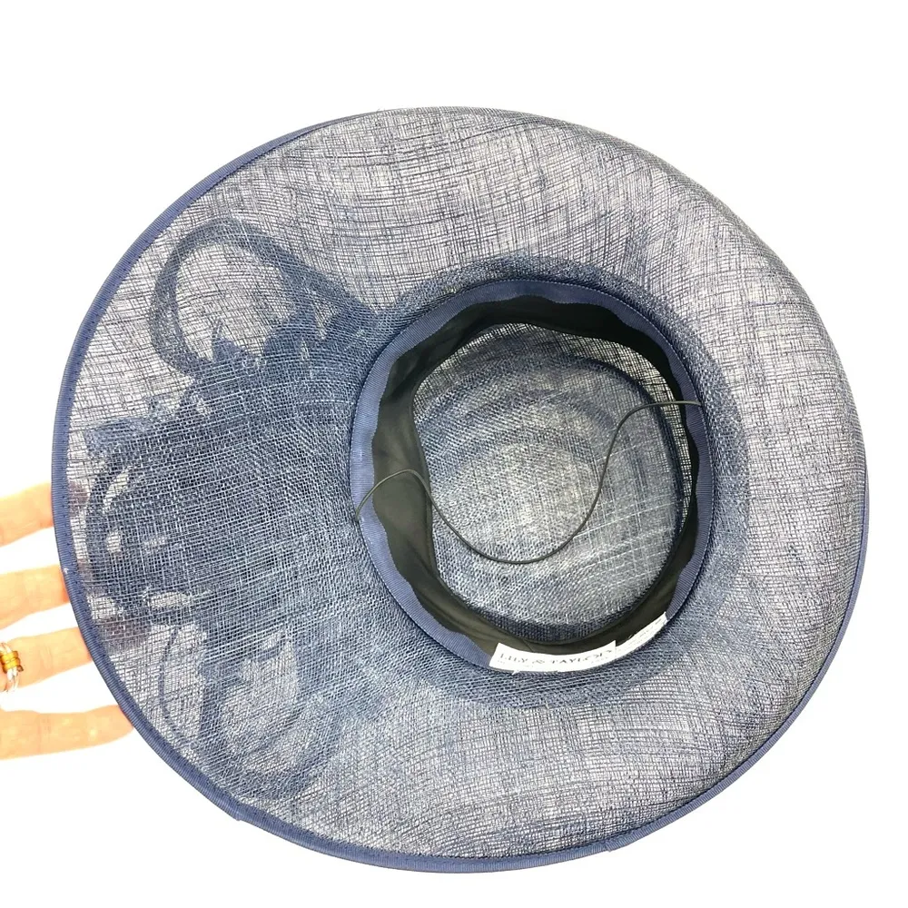 Lily & Taylor Paris Hat Blue - Image 13