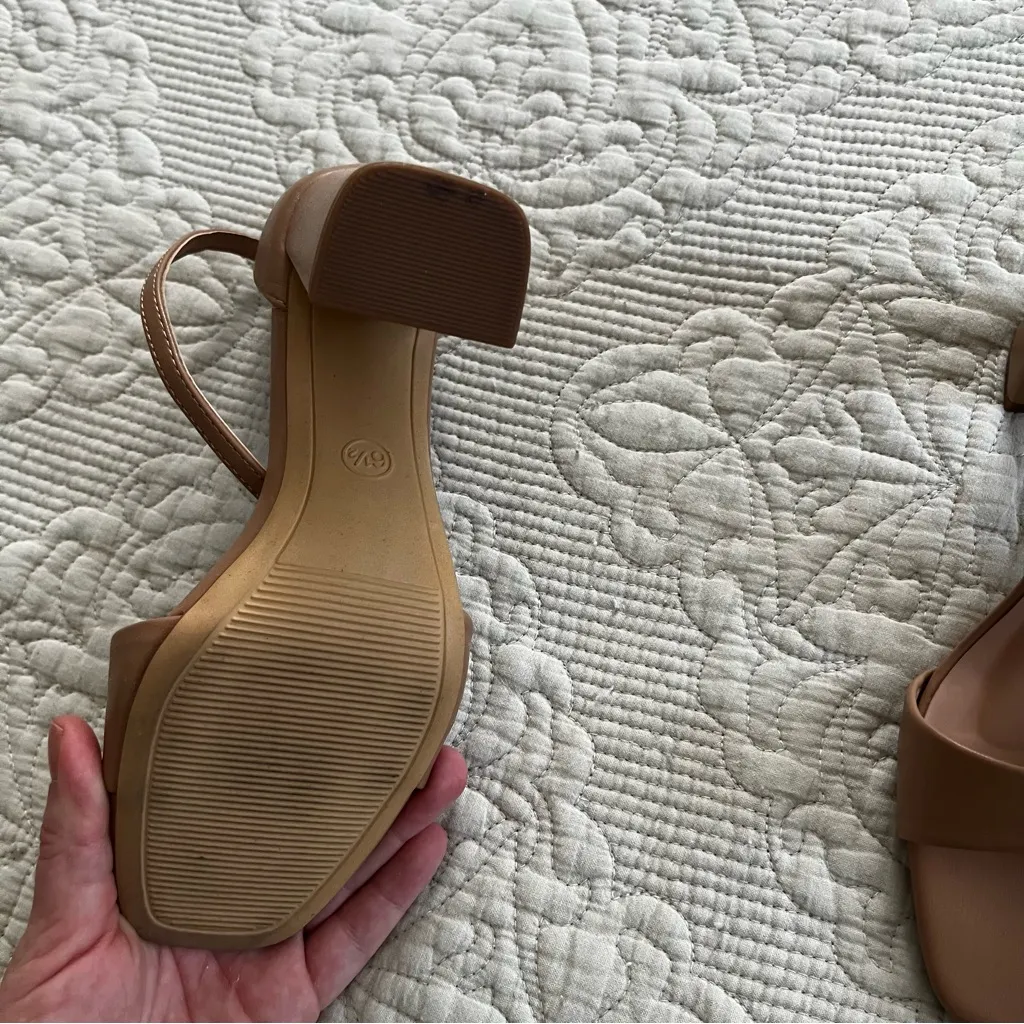 Target  nude block heels size 6.5 - Image 2
