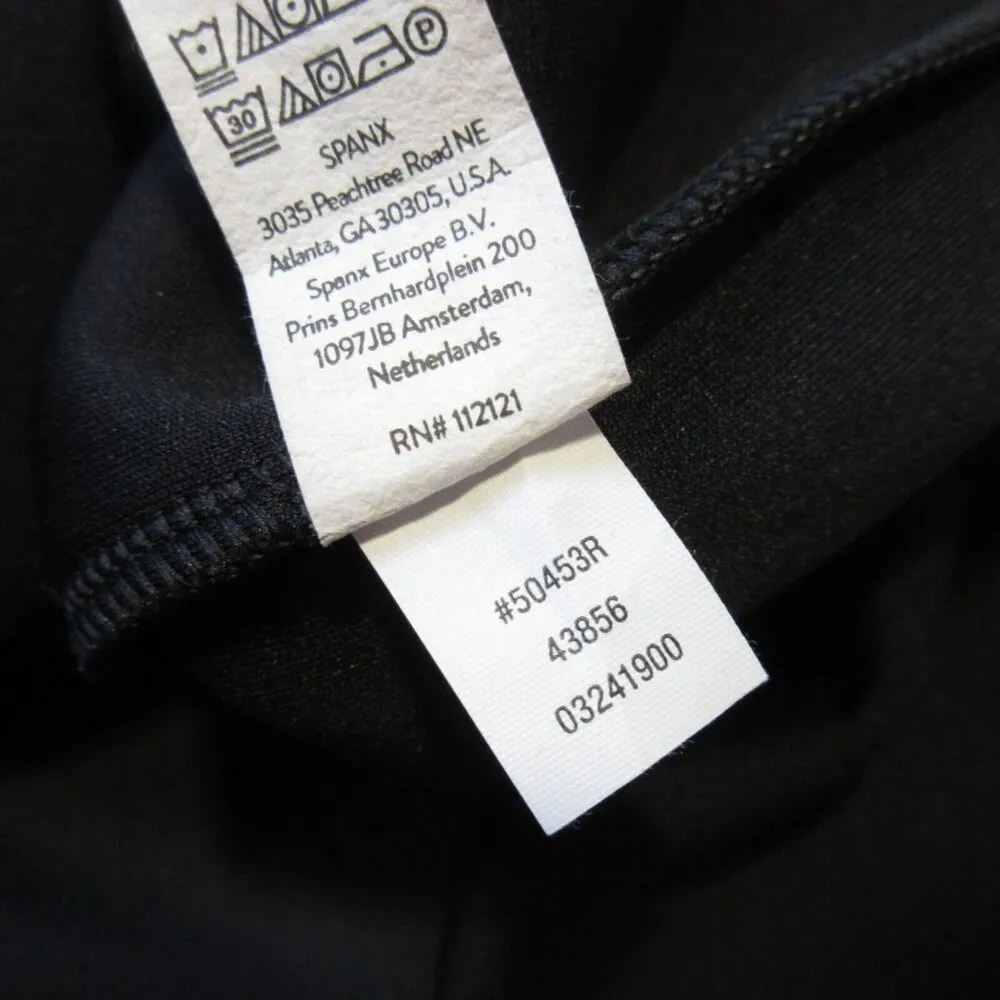 Spanx AirEssentials Crew Neck Shift in Black Airluxe Knit Dress M - Image 5