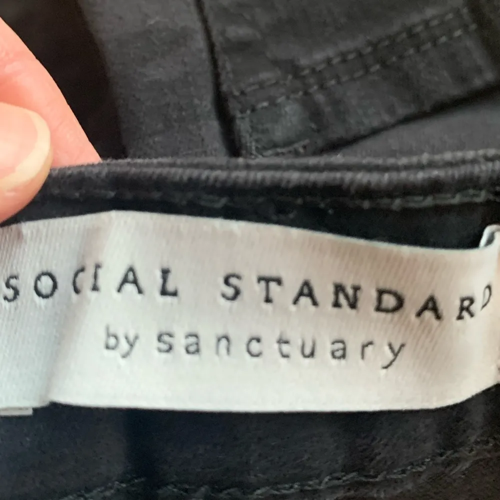 Sanctuary Black Camo Jeans Ankle Skinny Mid Rise - Image 4