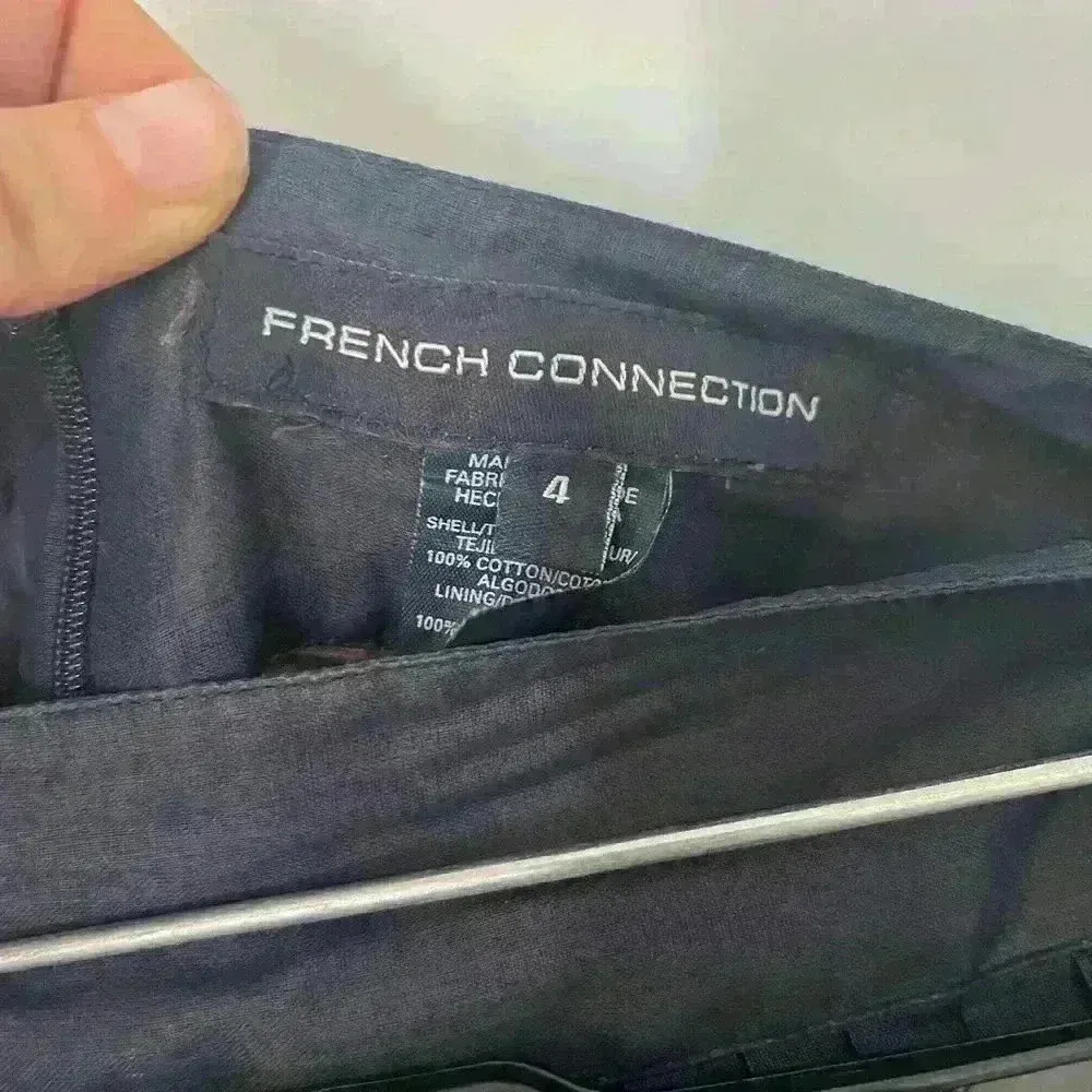 French Connection  Navy Skirt Size 4 - Image 7