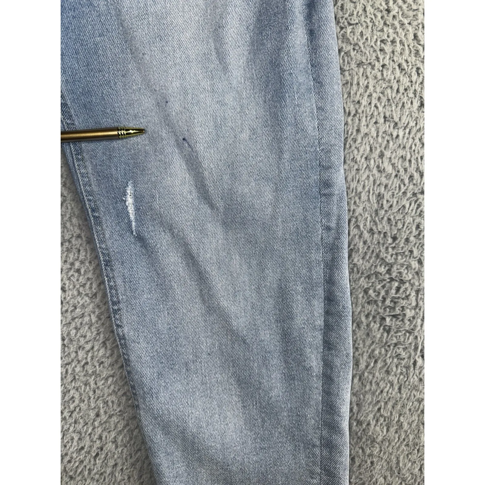 Kensie Vintage luxe Jeans Women‎ 12/31 Ultimate High Rise Skinny Raw Hem - Image 6