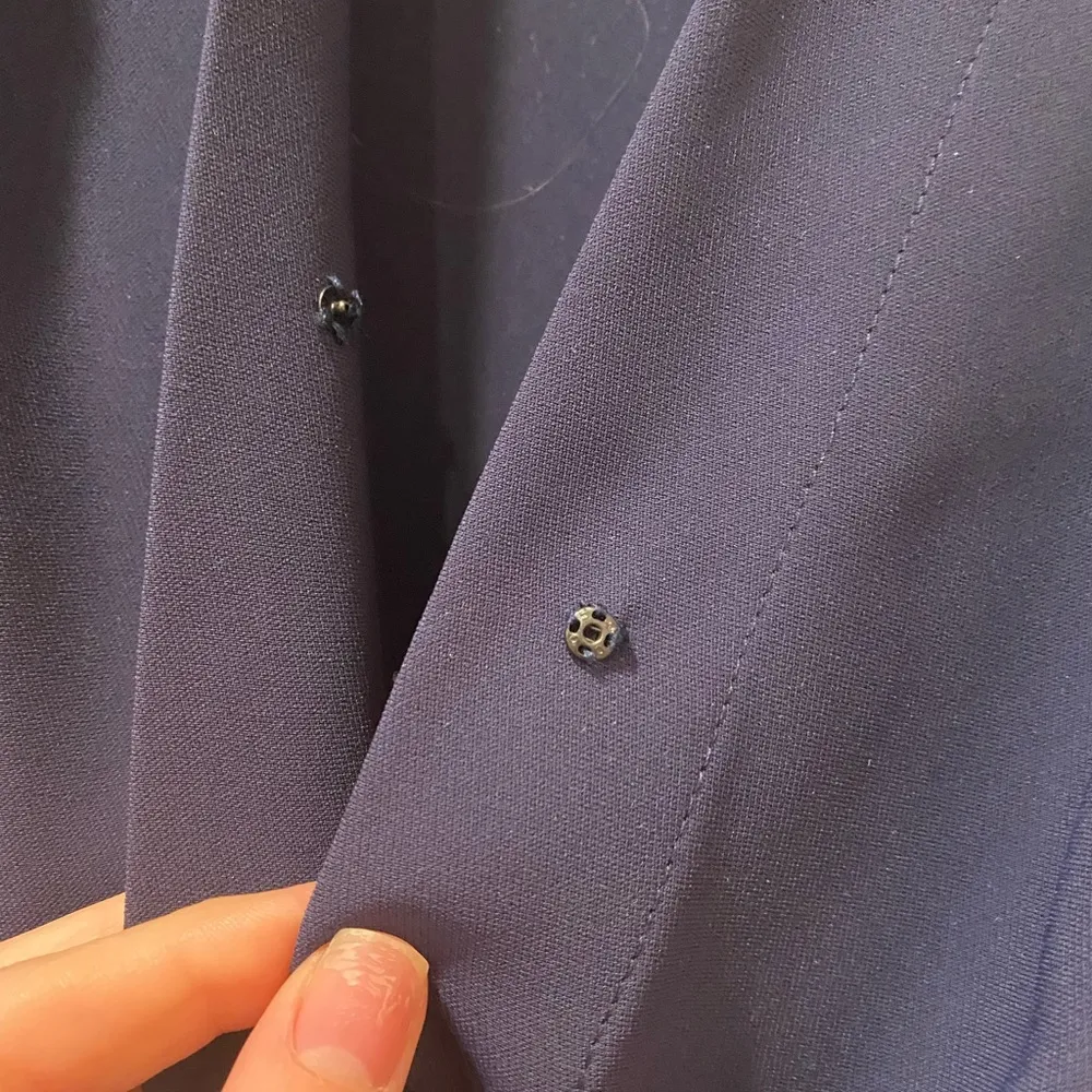 AMANDA UPRICHARD PURPLE DRAPE FRONT DRESS - Image 7