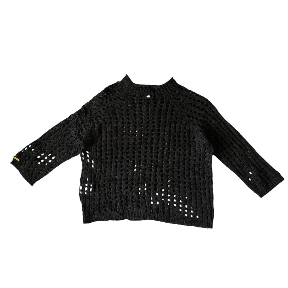 St. John Sport by Marie Gray black wool open - Image 6