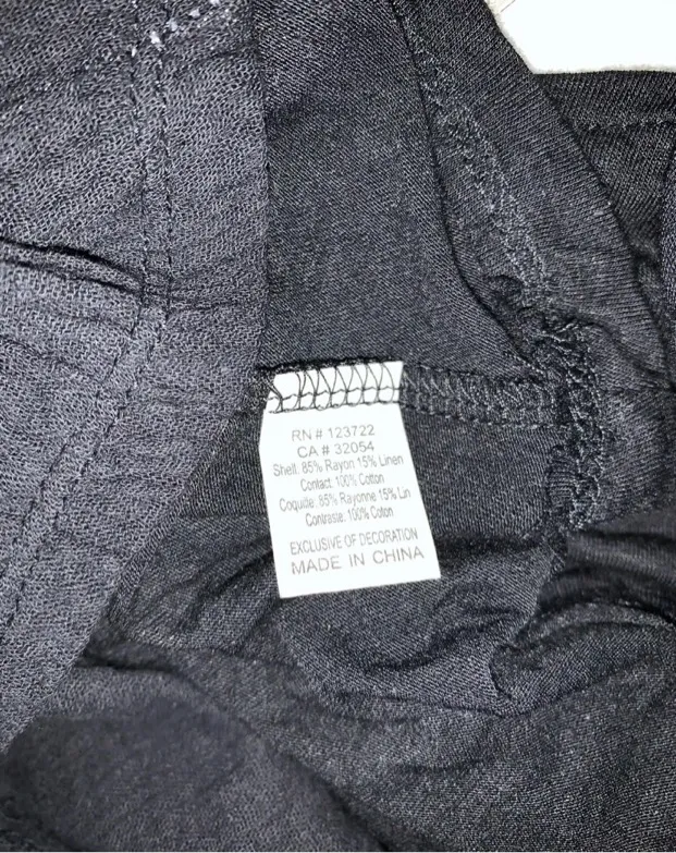 Common Thread By Anthropologie black embroidery top short sleeve Size Small - Image 8