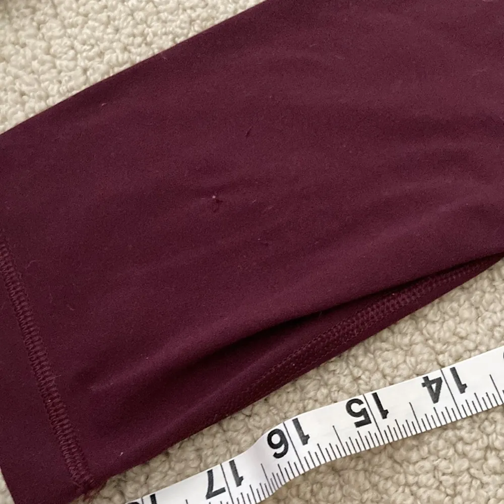 LULULEMON Align High Rise Crop 19” Dark Adobe 2017 Old Nulu HR Tight Size 6 EUC - Image 8