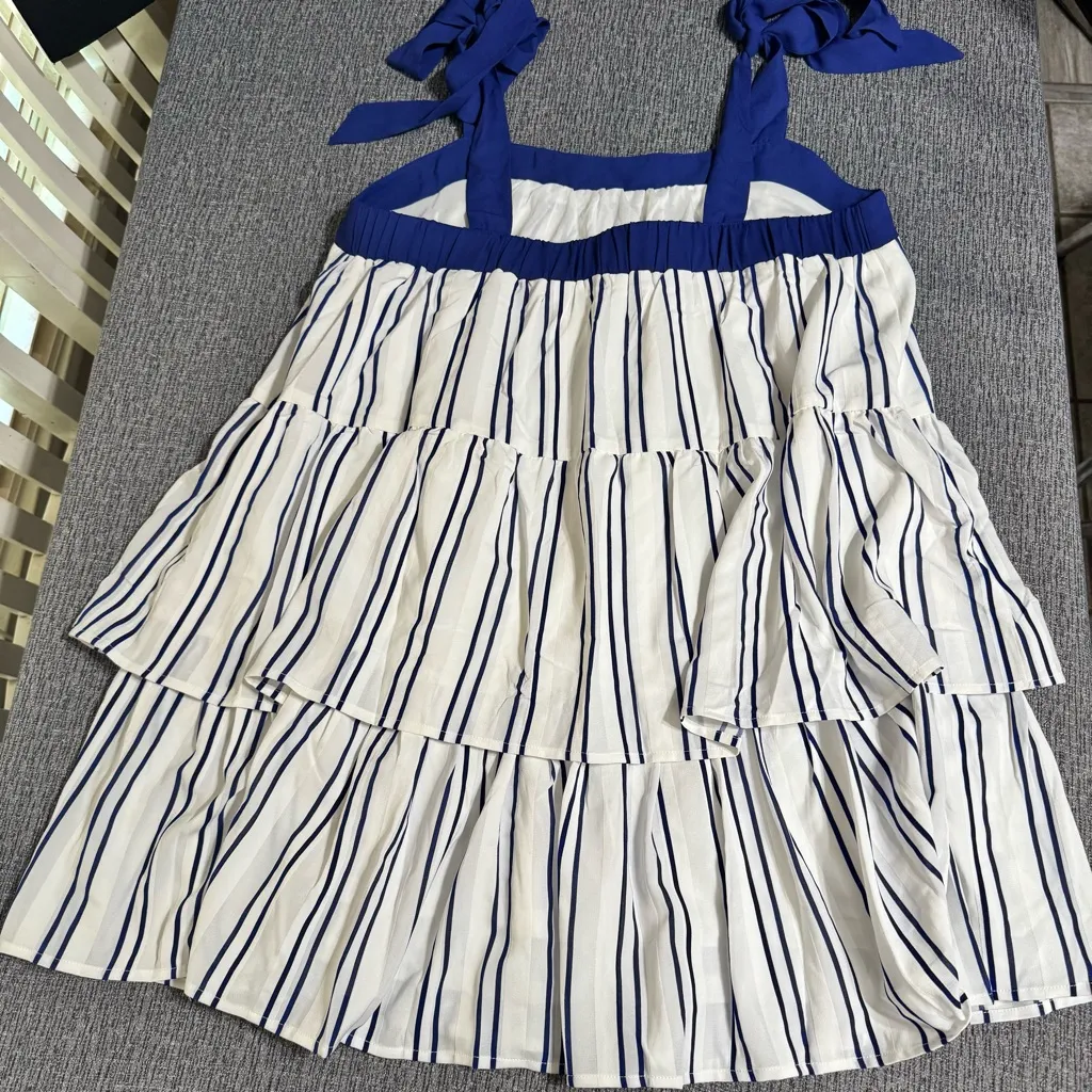 A. Calin by Flying Tomatoes Striped Dress - Image 5