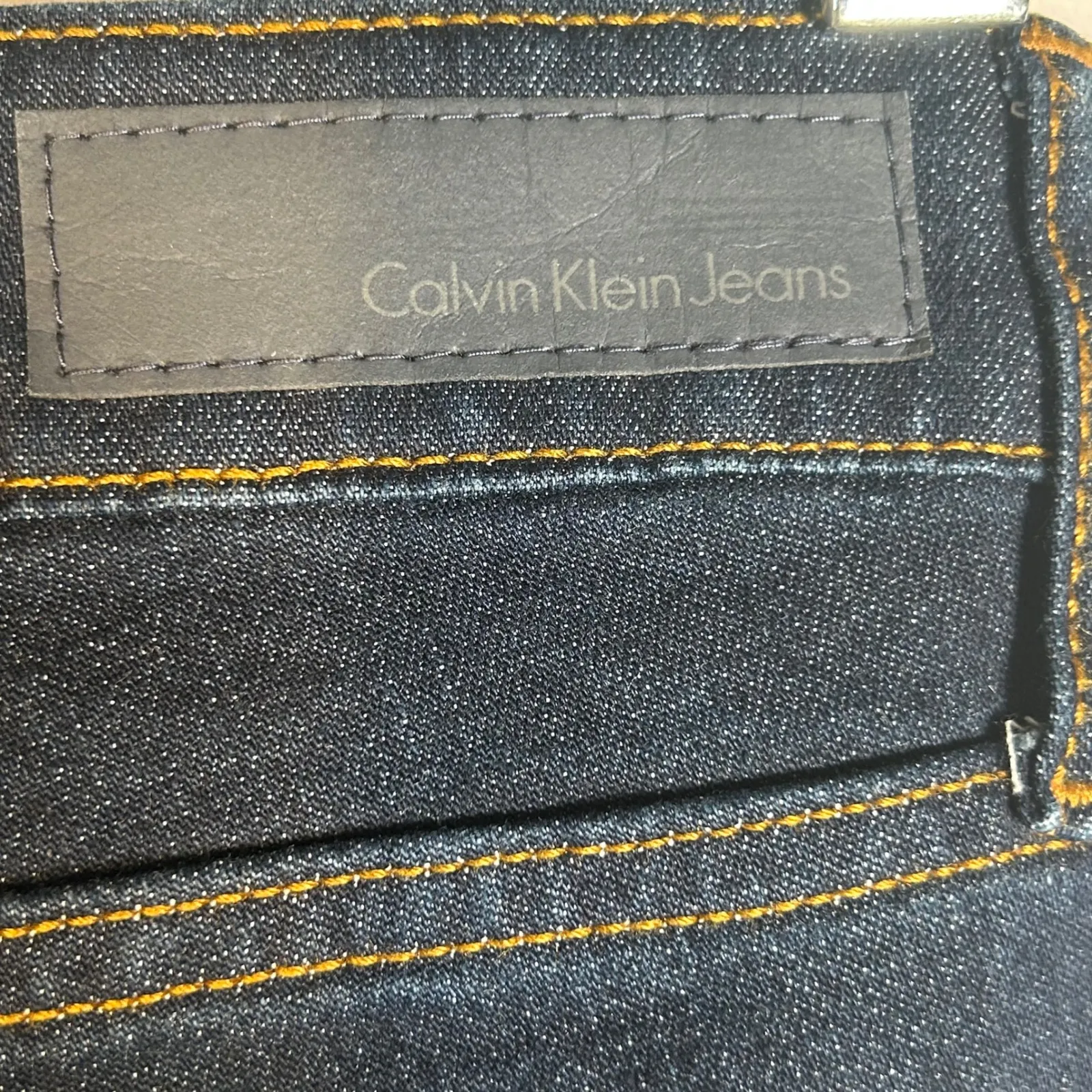Calvin Klein Jeans Women's Dark Wash Ankle Legging Denim Jeans Size 4 - Image 9
