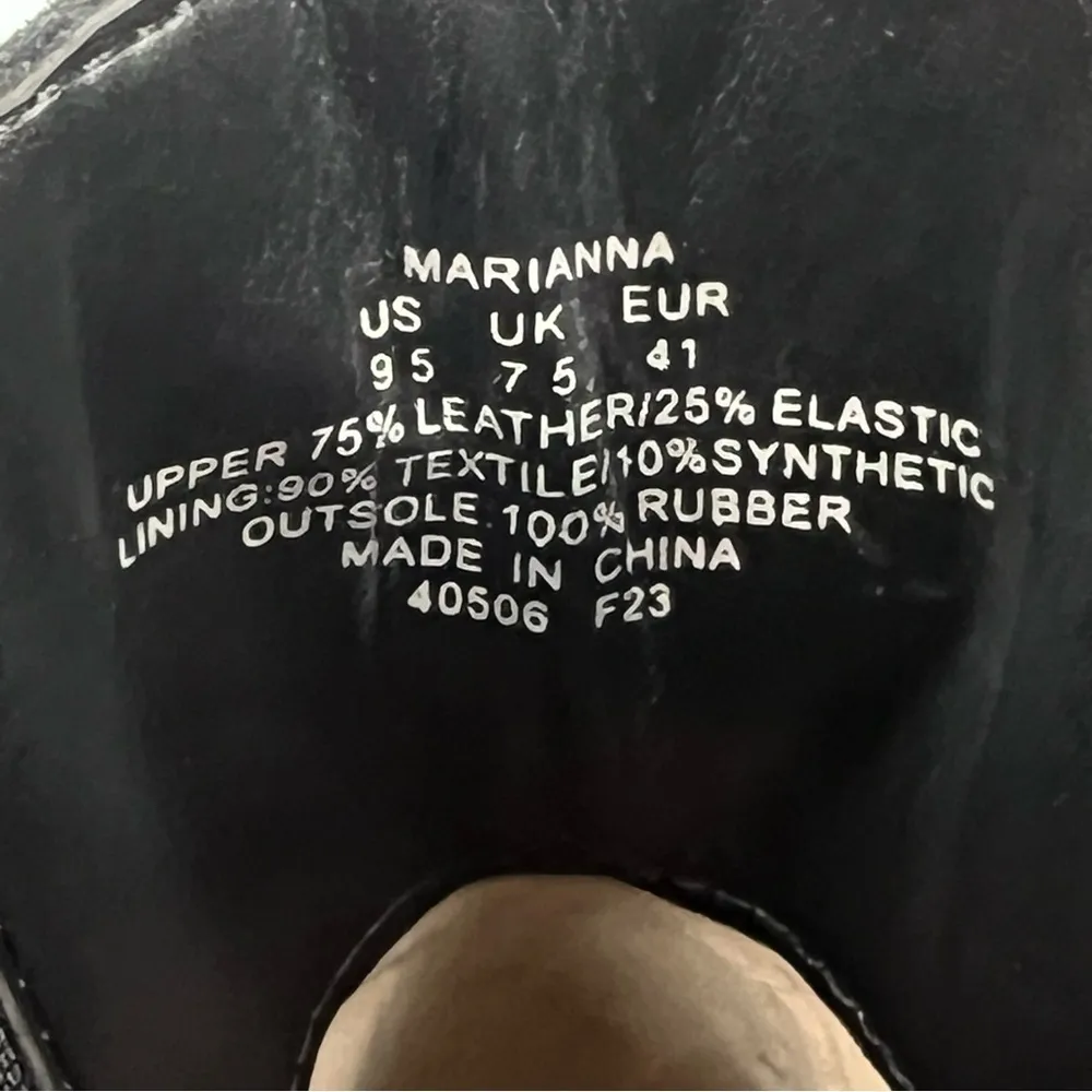 Lauren Ralph Lauren Marianna Pull-On Dress Chelsea Booties 9.5B Black $195 - Image 5