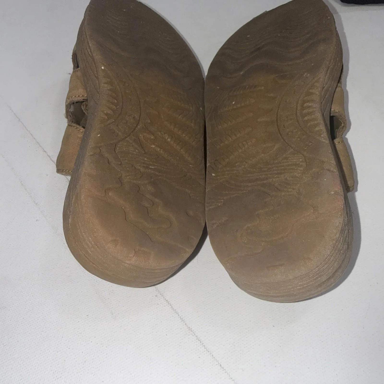 Earth Spirit Wedge Slide Slip On Leather Gorpcore Boho Hippie Nature Sandals 7.5 - Image 12