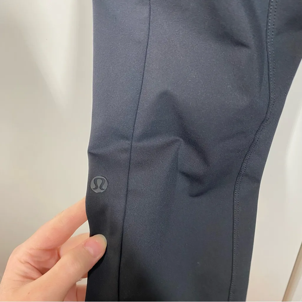 Lululemon "Out and About" Slim leg Pants‎ Size 6 black - Image 9