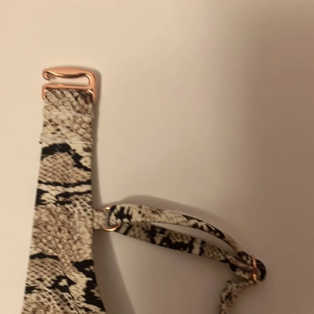 Shade and Shore python print swimsuit top/ bikini top - Image 8