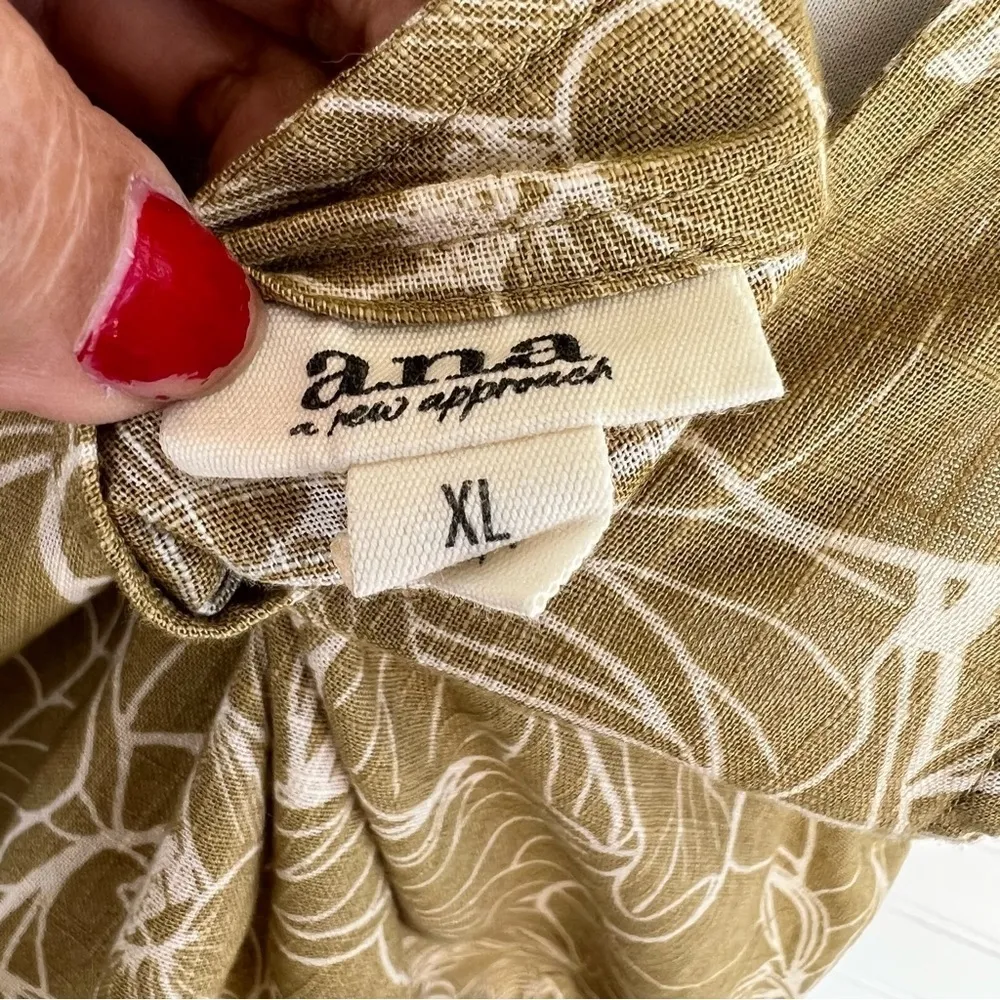 a.n.a Womens Square Neck Sleeveless Tank Top Size XL NEW - Image 7