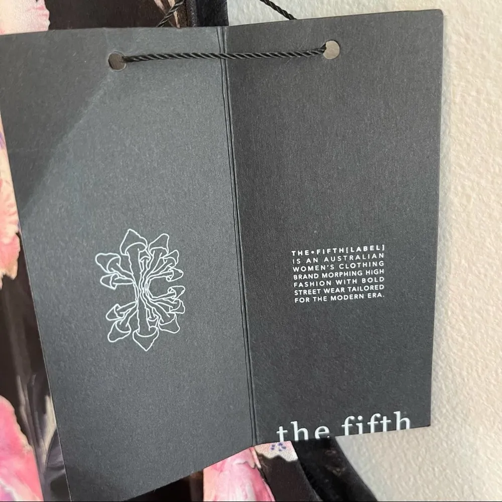 THE FIFTH LABEL Dress Adore You Maxi Floral Trendy Slit  Extra Small NWT - Image 7