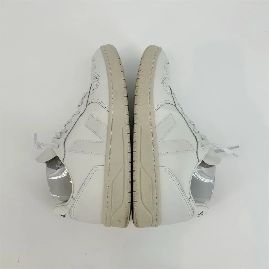 Veja x Free People V-12 White Leather Sneakers Casual Athletic size 8/39 - Image 5