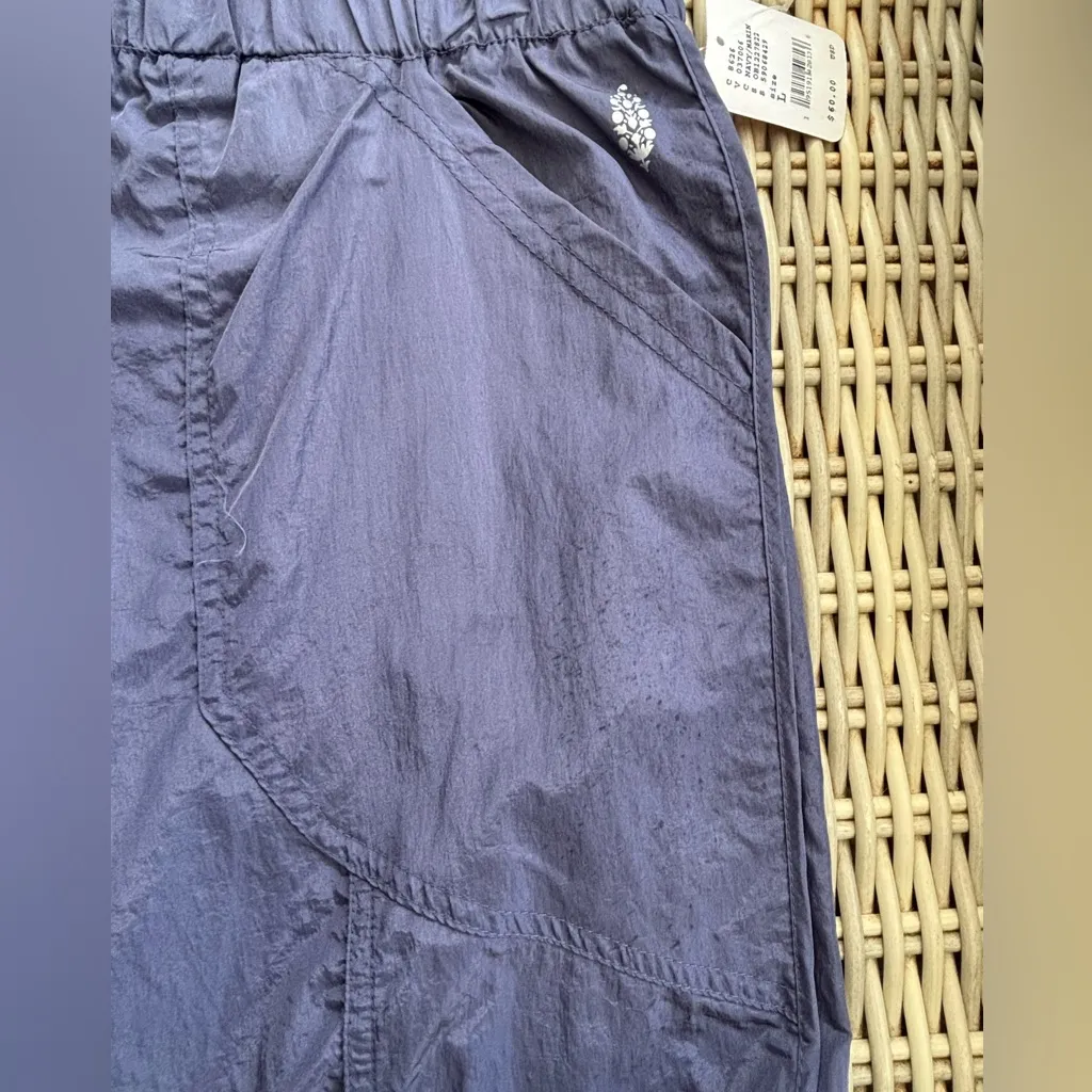 FP Movement NEW WITH TAGS The Way‎ Home Jogger Large athleisure travel yoga Blue - Image 12