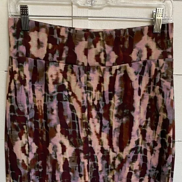 Bryn Walker Tie Dye Sloan Skirt Long Tube Pencil Skirt‎ Corteccia Print - S EUC - Image 10