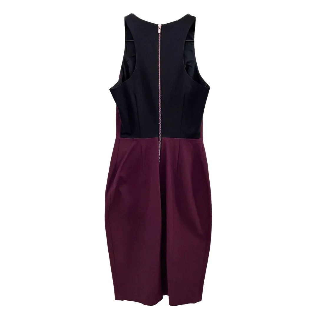 Banana Republic Colorblock Sheath Dress 2P Midi Business Cocktail - Image 2