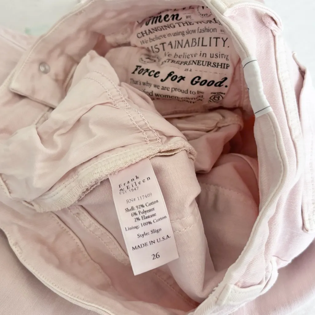 Frank & Eileen Sligo Skinny Jean in Ballet Pink - Image 7