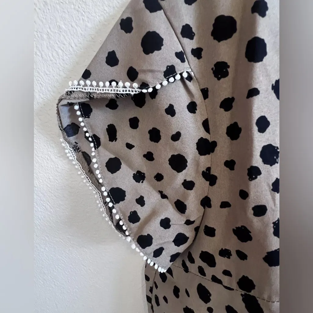 SHEIN Small Dalmatian print blouse - Image 3