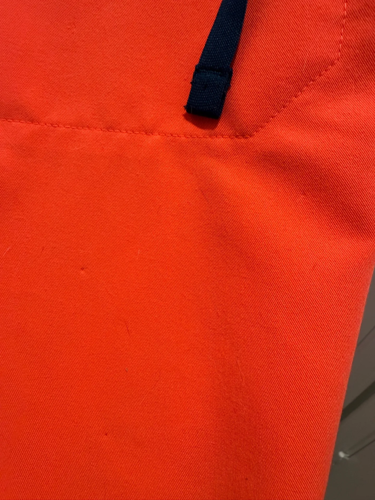 FIGS Rafaela Cargo Scrub Jumpsuit Fiery Coral - Image 6