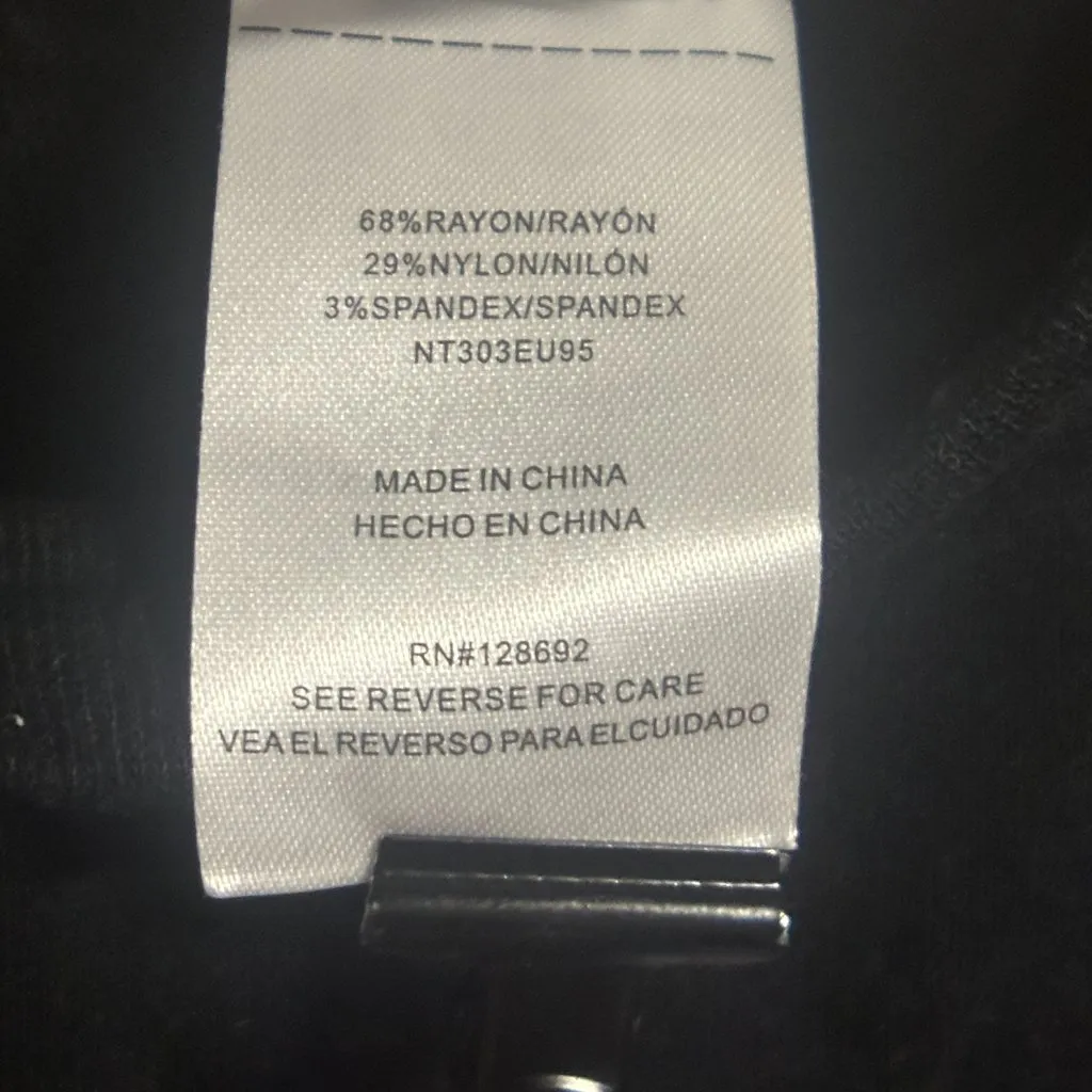 EUC Madden NYC Women's High Neck Tank Top Black Size Medium - Image 10