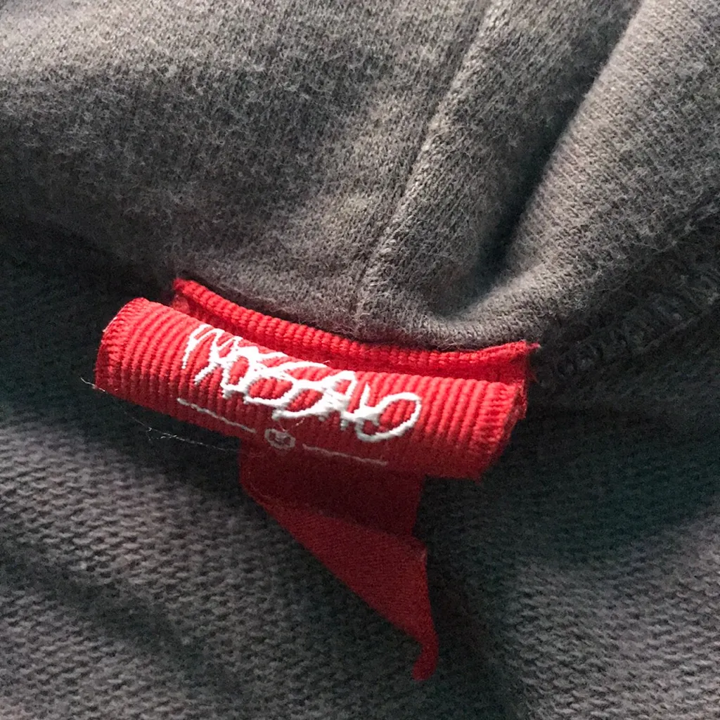 Vintage Mossimo Gray Front Button Sweater Size XL - Image 5