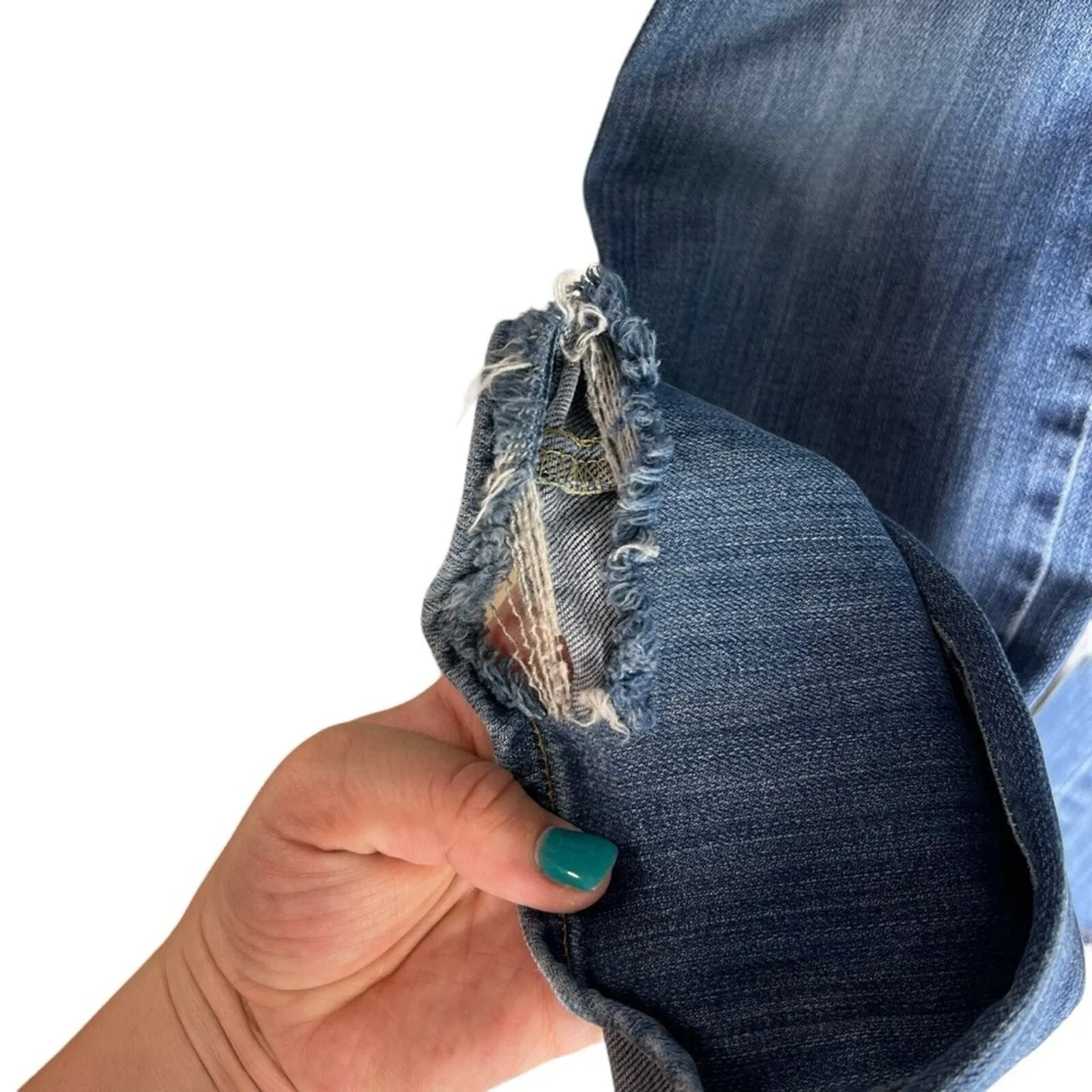 AG Jeans‎ Low Rise Bootcut Jean Medium Wash 26R - Image 5