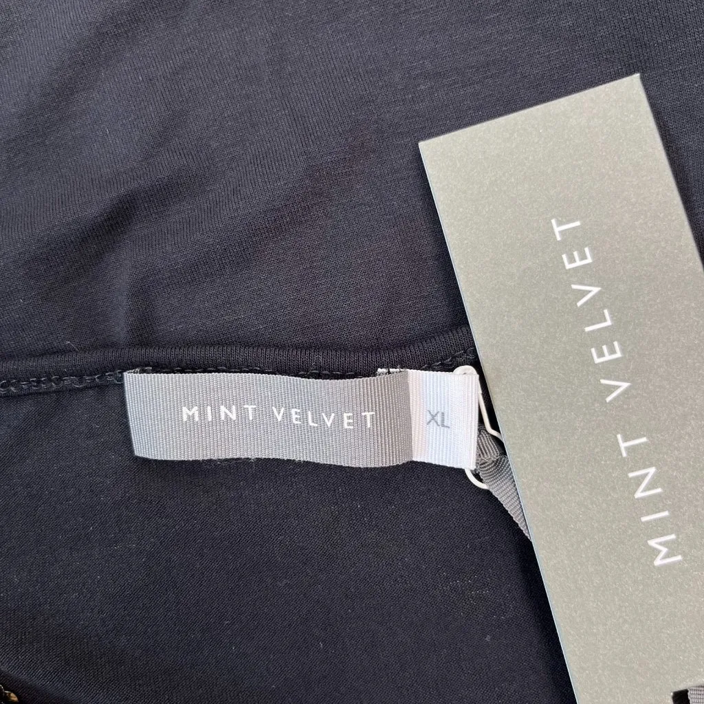 NWT Mint Velvet Gold Sequins Top Stretch Short - Image 8