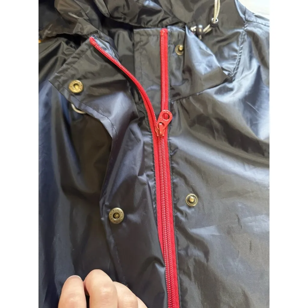 Joules Lightweight Rain Jacket Right as Rain Collection Golightly Solid Sz US 14 Blue - Image 9