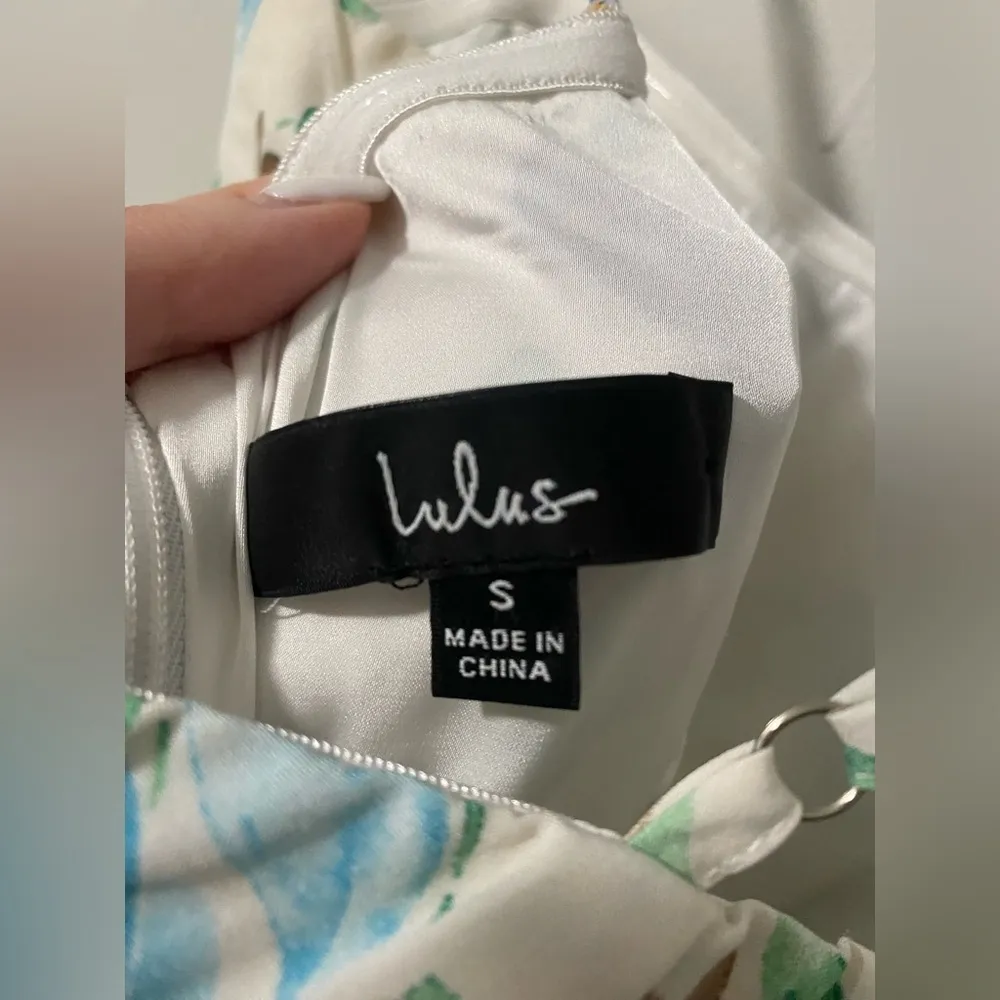 Lulus ❤️‍🔥 Floral Mini Dress with bow - Image 5