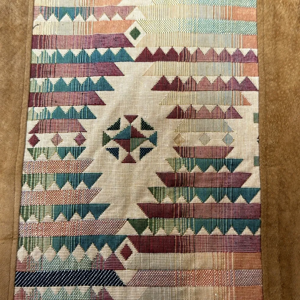 VTG Native Components Handmade in America Vintage Tapestry Vest Size Small - Image 6