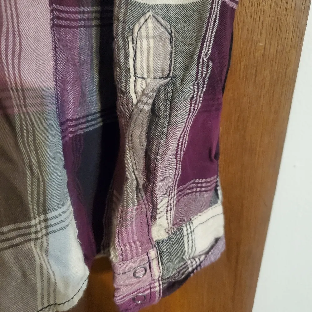 Plaid button up shirt - Image 8