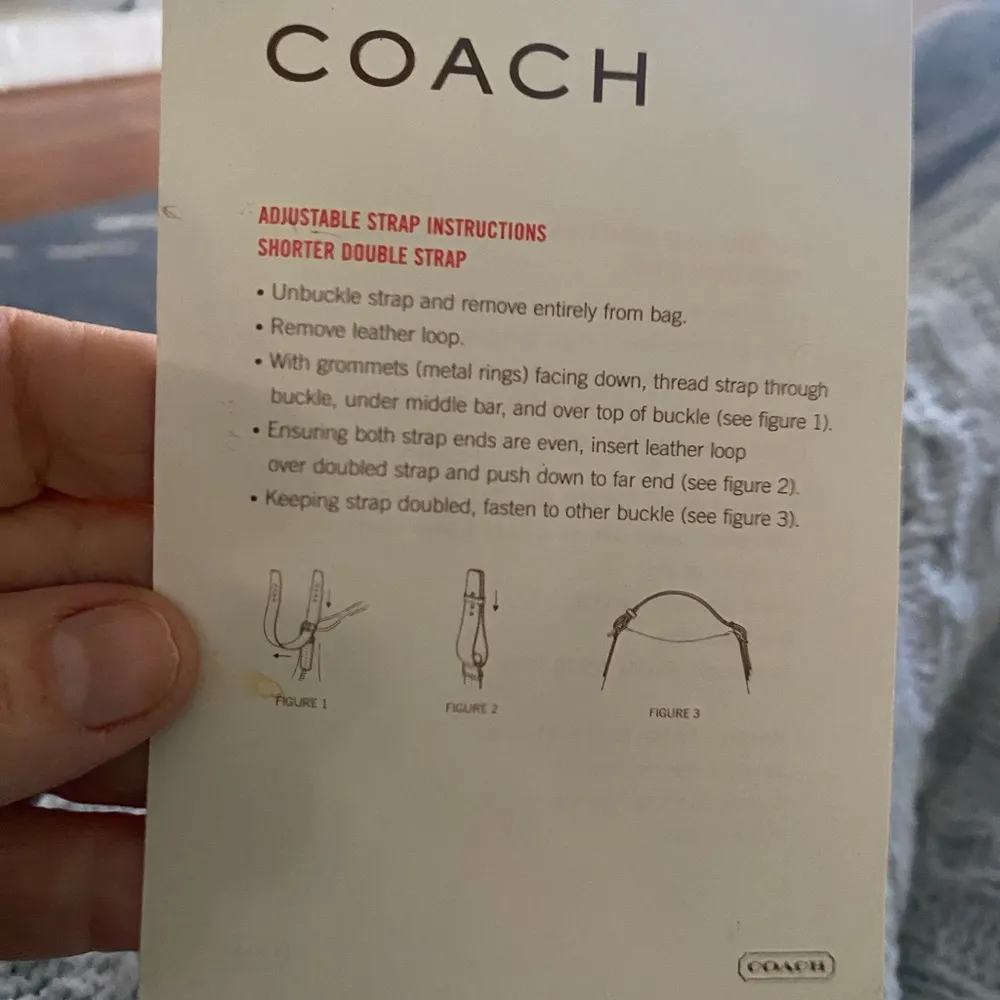 Coach Two Tone Leather Buckle Flap Should Bag Purse - Image 3