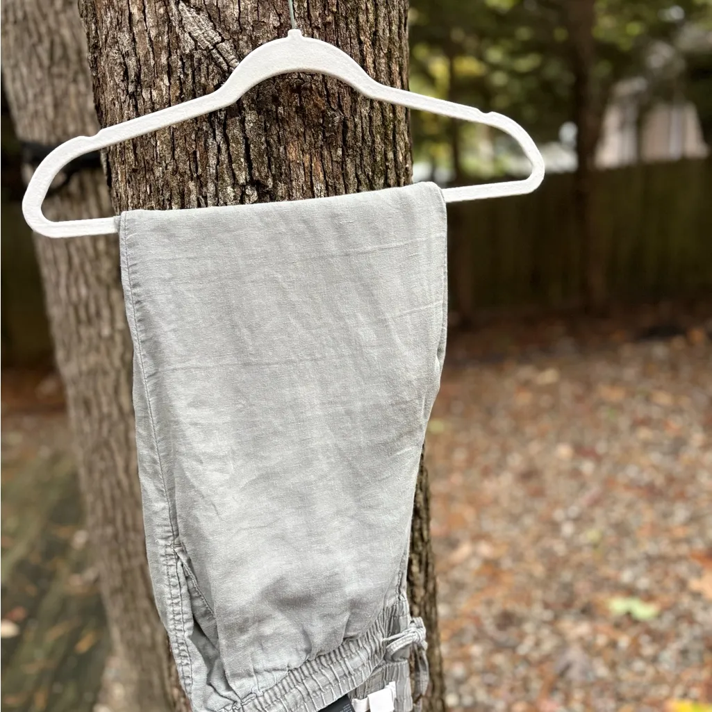 H&M Sage Green Ankle Cropped Pants - Image 10