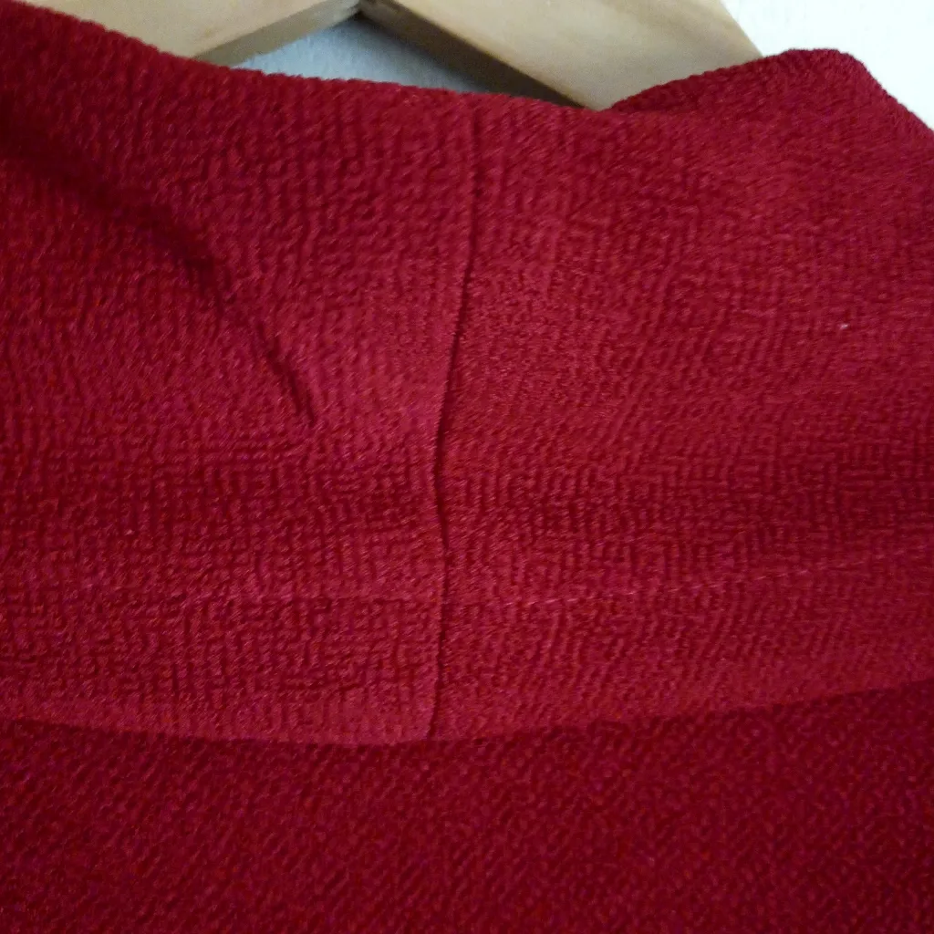 Soft Surroundings LP Red Mesa Button Open Vest Style 26312 Petite - Image 6