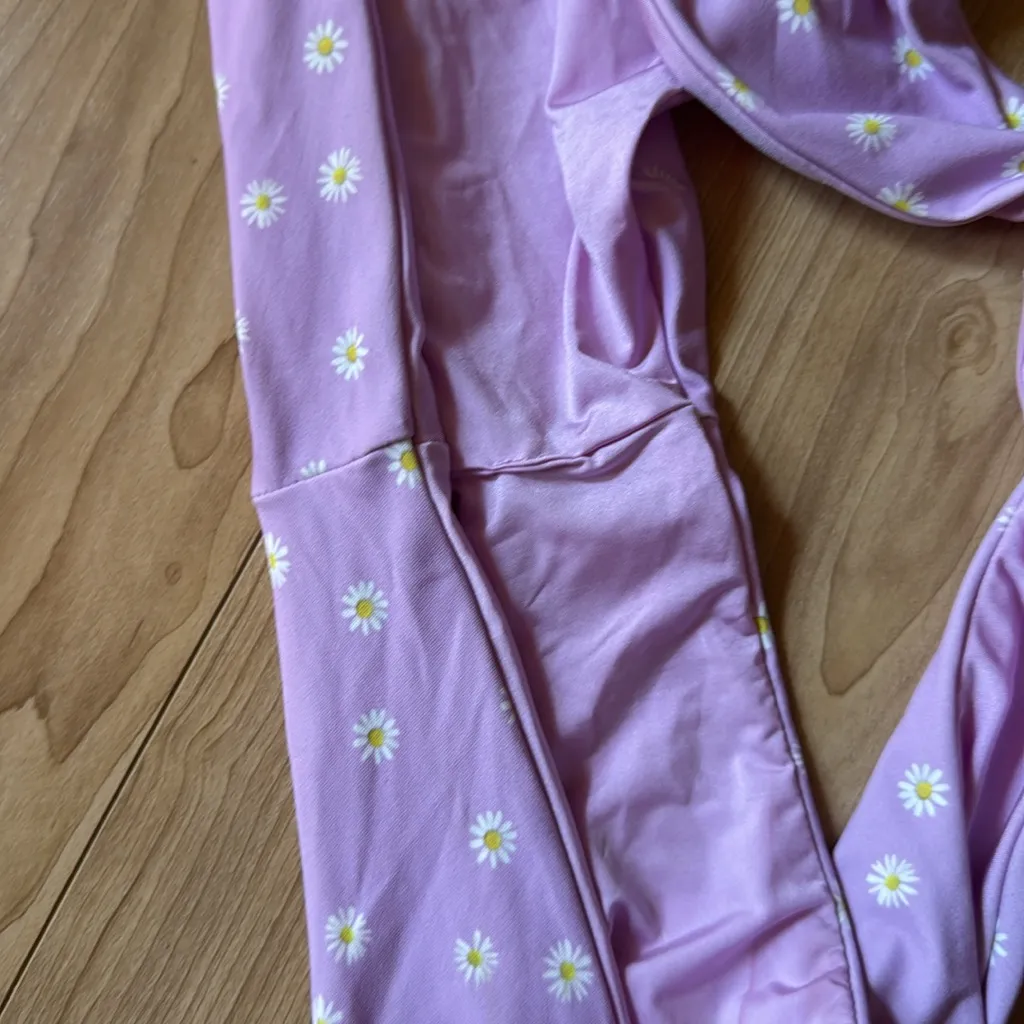 WeWoreWhat Lavender Daisy Bikini Bottom - Image 3