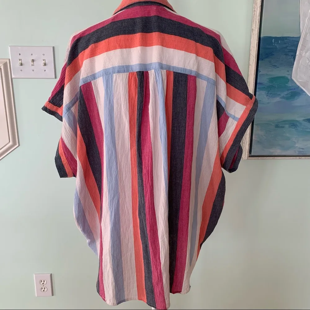 Time and Tru Striped Cotton Summer Top XXL 20 - Image 6