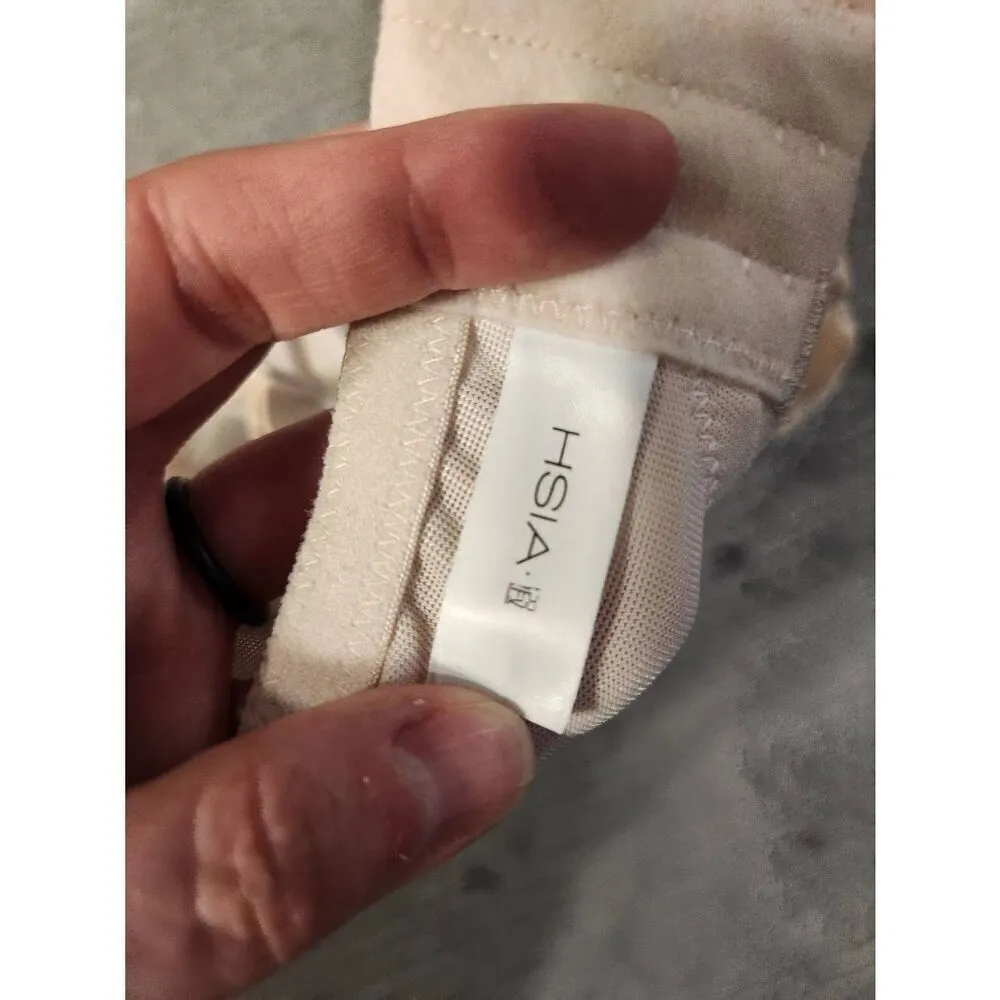 HSIA Size 34D Unlined Light Pink Floral Lace Bra Pink - Image 3