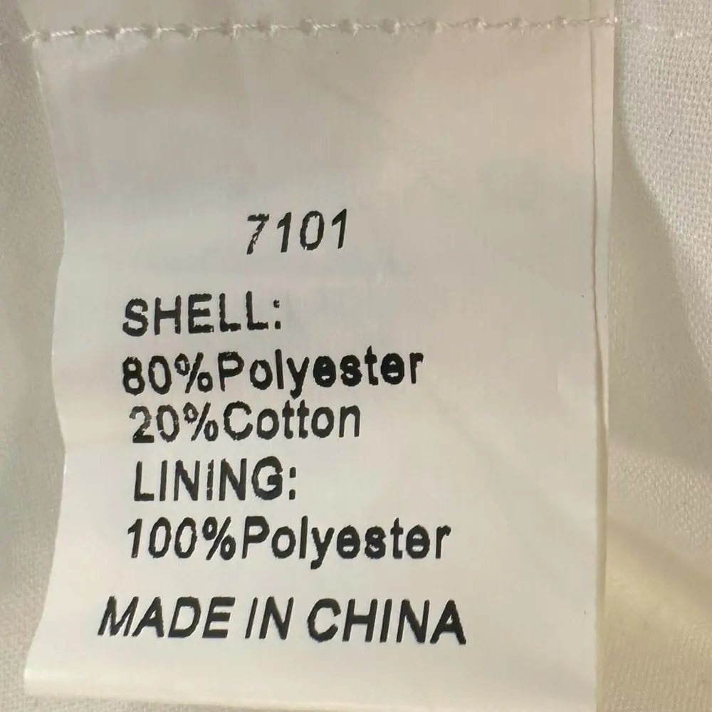 Pretty Garden Ethereal Dainty Tiered Midi Dress White Small Bubble Sleeve NWT - Image 11